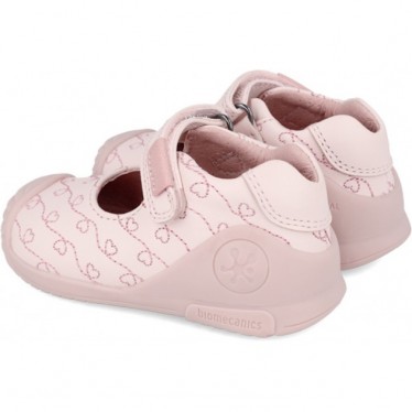 Ballerine pour fille Biomecanics 241100 Imprimé coeur COTTON