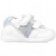 SNEAKER PREMIERS PAS À PAILLETTES BIOMÉCANIQUE 242112 BLANCO