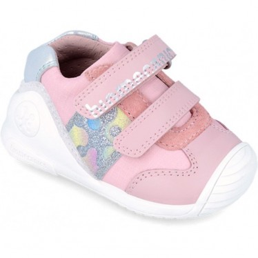 SNEAKER PREMIERS PAS À PAILLETTES BIOMÉCANIQUE 242112 CUARZO