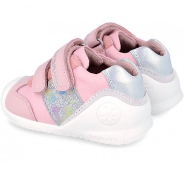 SNEAKER PREMIERS PAS À PAILLETTES BIOMÉCANIQUE 242112 CUARZO