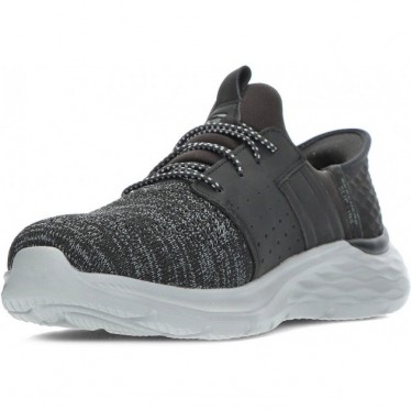 SKECHERS baskets homme 210803 newick BLACK
