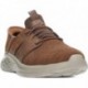 SKECHERS baskets homme 210803 newick DARK_BROWN