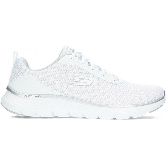 SKECHERS 150206 baskets flexibles pour femmes WHITE_SILVER SKECHERS 150206 baskets flexibles pour femmes WHITE_SILVER