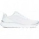 SKECHERS 150206 baskets flexibles pour femmes WHITE_SILVER