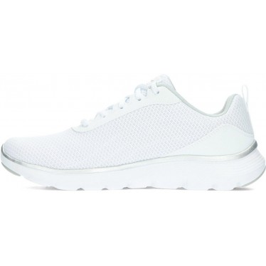 SKECHERS 150206 baskets flexibles pour femmes WHITE_SILVER