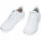 SKECHERS 150206 baskets flexibles pour femmes WHITE_SILVER