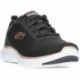 SKECHERS 150206 baskets flexibles pour femmes BLACK_ROSE_GOLD