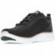 SKECHERS 150206 baskets flexibles pour femmes BLACK_ROSE_GOLD