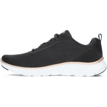 SKECHERS 150206 baskets flexibles pour femmes BLACK_ROSE_GOLD