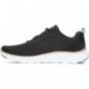 SKECHERS 150206 baskets flexibles pour femmes BLACK_ROSE_GOLD
