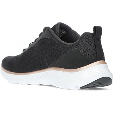 SKECHERS 150206 baskets flexibles pour femmes BLACK_ROSE_GOLD