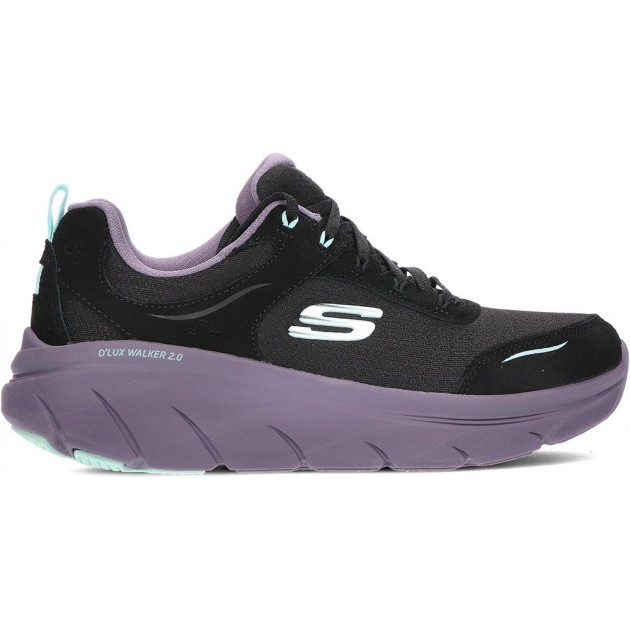 SKECHERS baskets femme marcheur 150108 BLACK_MULTI SKECHERS baskets femme marcheur 150108 BLACK_MULTI