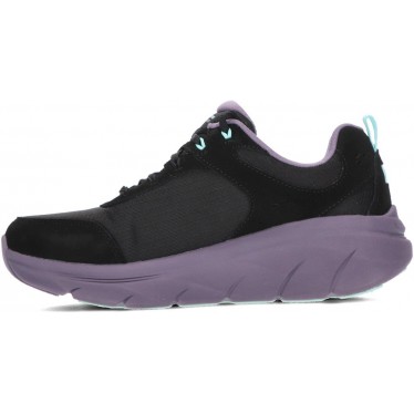 SKECHERS baskets femme marcheur 150108 BLACK_MULTI