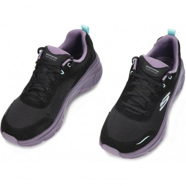 SKECHERS baskets femme marcheur 150108 BLACK_MULTI
