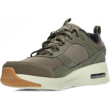 SKECHERS baskets homme 232646 skech air OLIVE