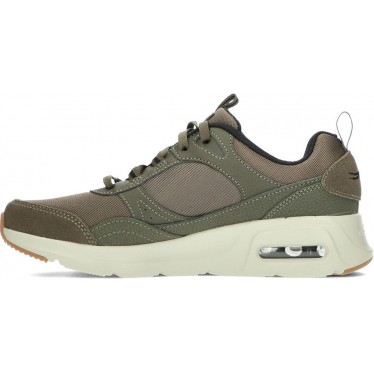 SKECHERS baskets homme 232646 skech air OLIVE