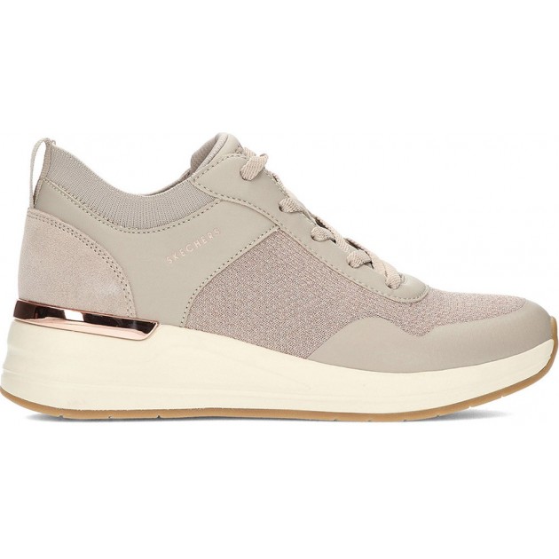 Baskets femme SKECHERS milliard2 TAUPE