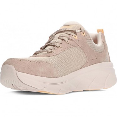 SKECHERS baskets femme marcheur 150108 TAUPE_ORANGE