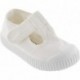 SANDALES VICTORIA 136625 TOILE UNISEXE BLANCO