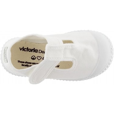 SANDALES VICTORIA 136625 TOILE UNISEXE BLANCO