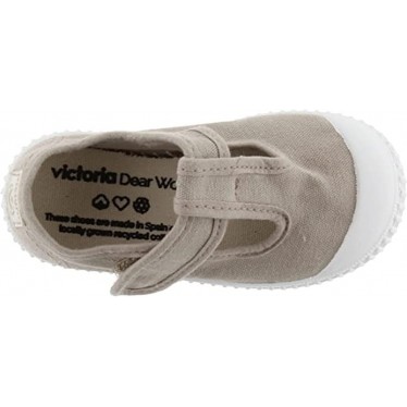 SANDALES VICTORIA 136625 TOILE UNISEXE BEIGE