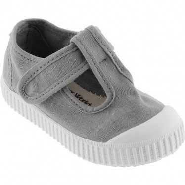 SANDALES VICTORIA 136625 TOILE UNISEXE GRIS