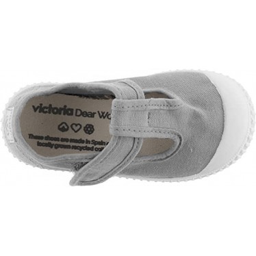 SANDALES VICTORIA 136625 TOILE UNISEXE GRIS