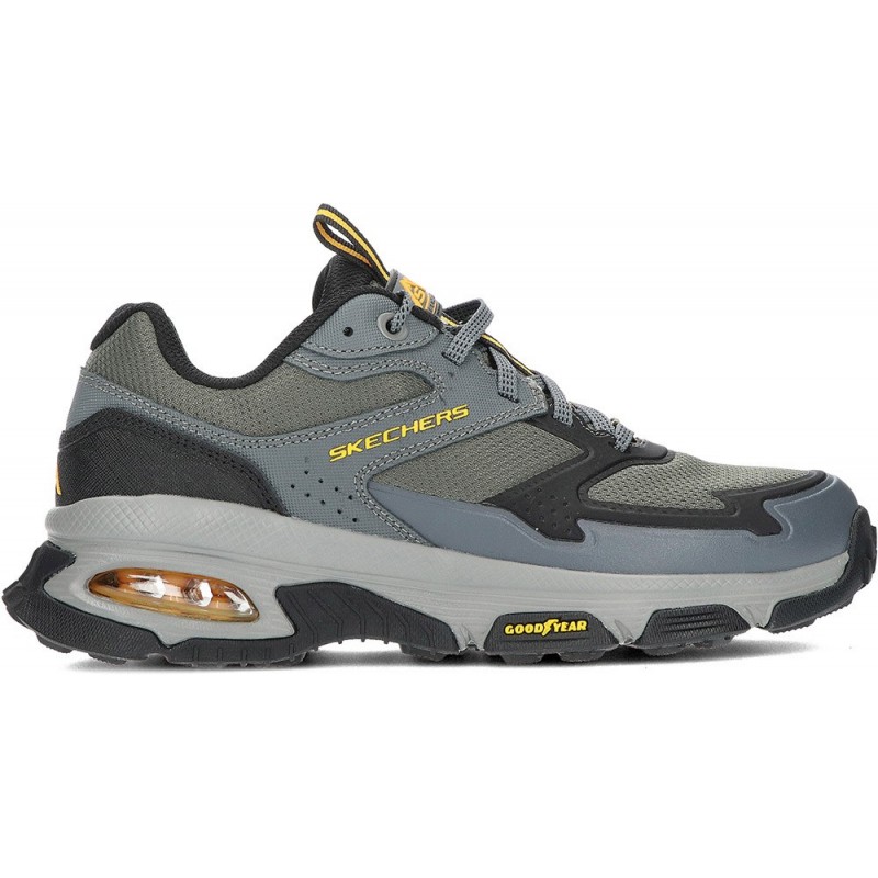 SKECHERS baskets homme 237553 GREEN_BLACK