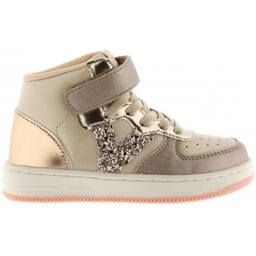 Victoria 1124123 Bottines en métal Tiempo PLATINO