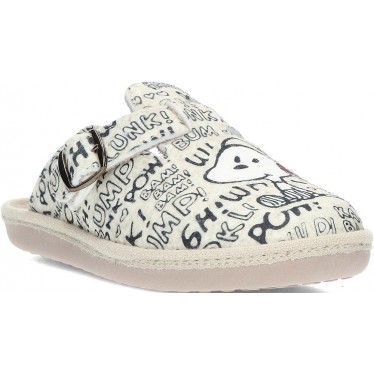 Chaussons femme VULLADI 6396 fle snoopy CRUDO