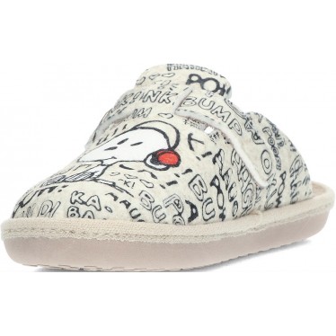 Chaussons femme VULLADI 6396 fle snoopy CRUDO