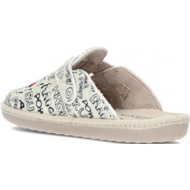 Chaussons femme VULLADI 6396 fle snoopy CRUDO