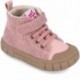 Bottines fille Garvalín 241321G Velours côtelé ROSA