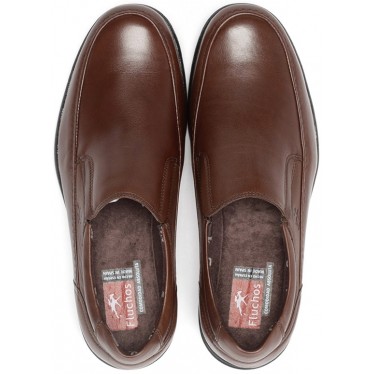 FLUCHOS 8499 LUCA AVE MOCCASIN HOMME CASTANO