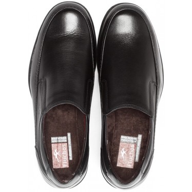 FLUCHOS 8499 LUCA AVE MOCCASIN HOMME NEGRO