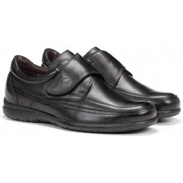 FLUCHOS 8782 AVE STK MOCASIN HOMME NEGRO