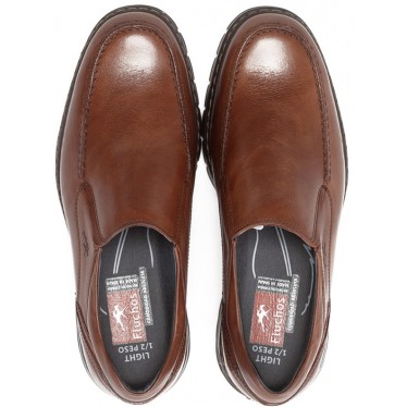 FLUCHOS 9144 CRONO SALVATE MOCCASIN HOMME MARRON