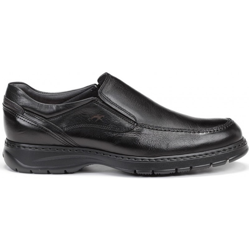 FLUCHOS 9144 CRONO SALVATE MOCCASIN HOMME NEGRO