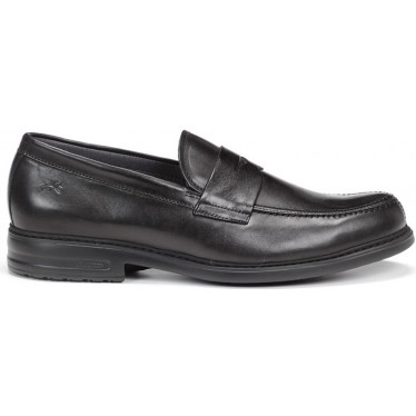 FLUCHOS 8721 SIMON MOCASSIN NATUREL HOMME NEGRO