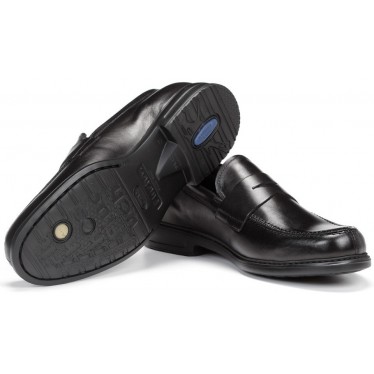 FLUCHOS 8721 SIMON MOCASSIN NATUREL HOMME NEGRO