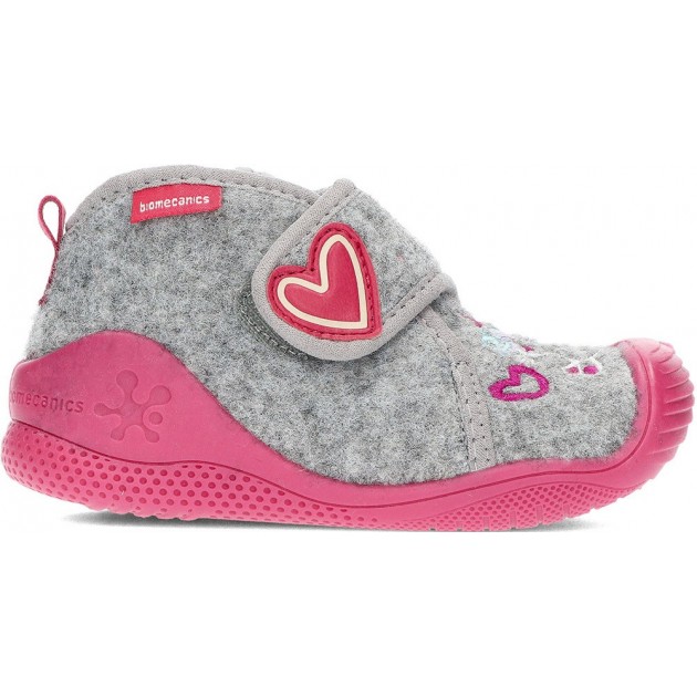 Chaussons fille BIOMECANICS 241151 feutre GRIS Chaussons fille BIOMECANICS 241151 feutre GRIS