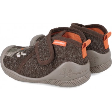 Biomecanics 241155 Chaussons bébé Woolf MARRON
