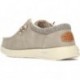 DUDE 43352 paul mocassins classiques pour hommes TAUPE_GREY