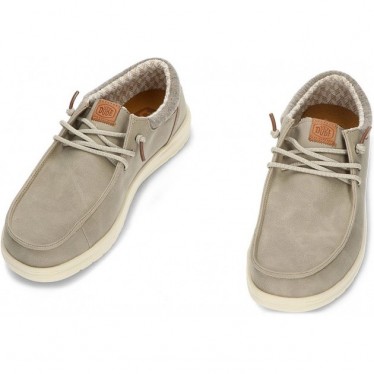 DUDE 43352 paul mocassins classiques pour hommes TAUPE_GREY