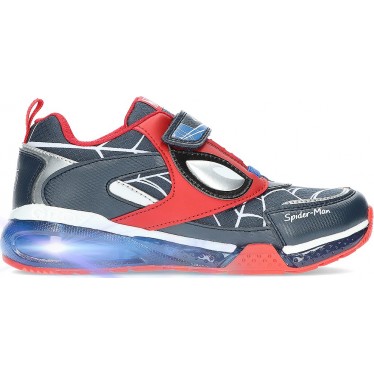 BASKETS GEOX SPIDERMAN J36FED RED