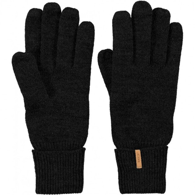 GANTS EN TRICOT FIN BARTS 00612 BLACK GANTS EN TRICOT FIN BARTS 00612 BLACK