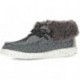 BOTTES CONFORTABLES DUDE WENDY FOLD STITCH BLACK