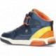 BOTTES AIGLE GEOX J369CB NAVY_ORANGE