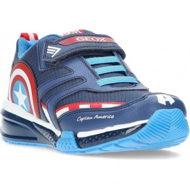 SPORTS GEOX CAPITAN AMERICA J36FEC NAVY_RED