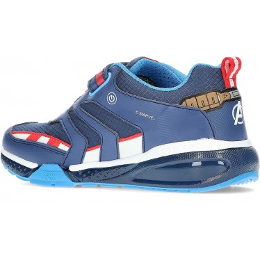SPORTS GEOX CAPITAN AMERICA J36FEC NAVY_RED